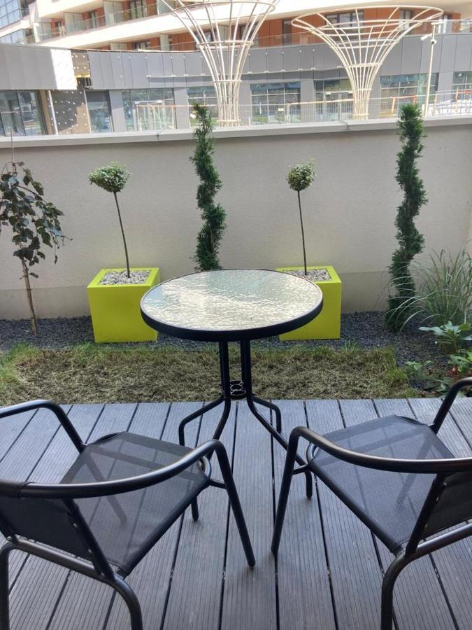 クラクフWislane Tarasy 2.0, Free Parking, Private Gardenアパートメント エクステリア 写真